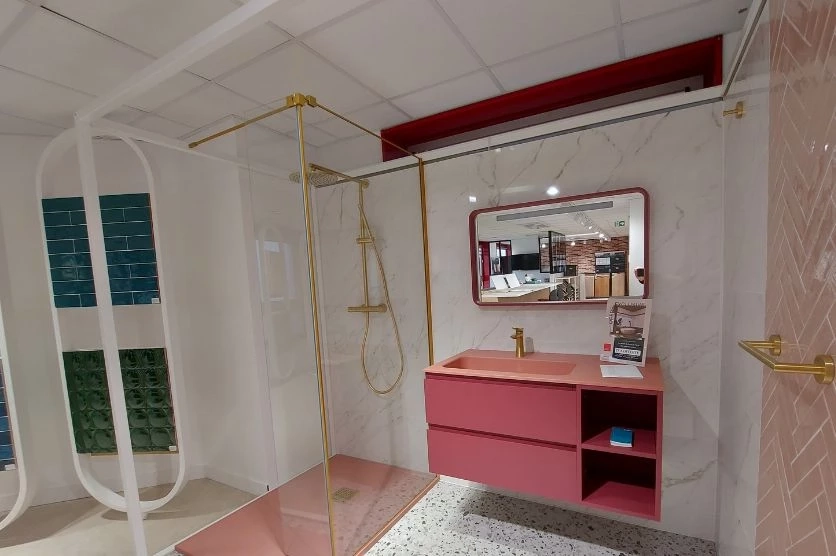 Le Studio Raboni au Pecq, conception de salle de bain